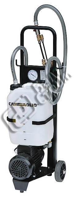 электрическая установка экспресс-замены масла, на тележке CAMBIAOLIO – Oil changer